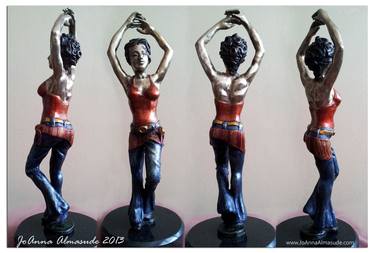 Original Realism World Culture Sculpture by JoAnna Pettit-Almasude