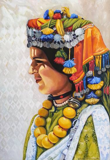 Original World Culture Paintings by JoAnna Pettit-Almasude