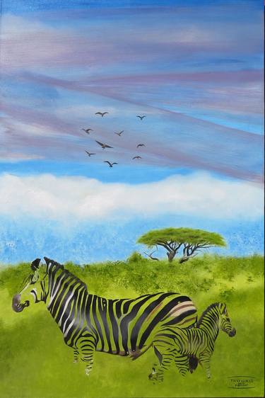 Print of Fine Art Animal Paintings by Alicia Dingwall