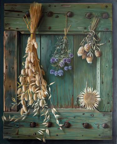 Original Floral Painting by daniel Solnon