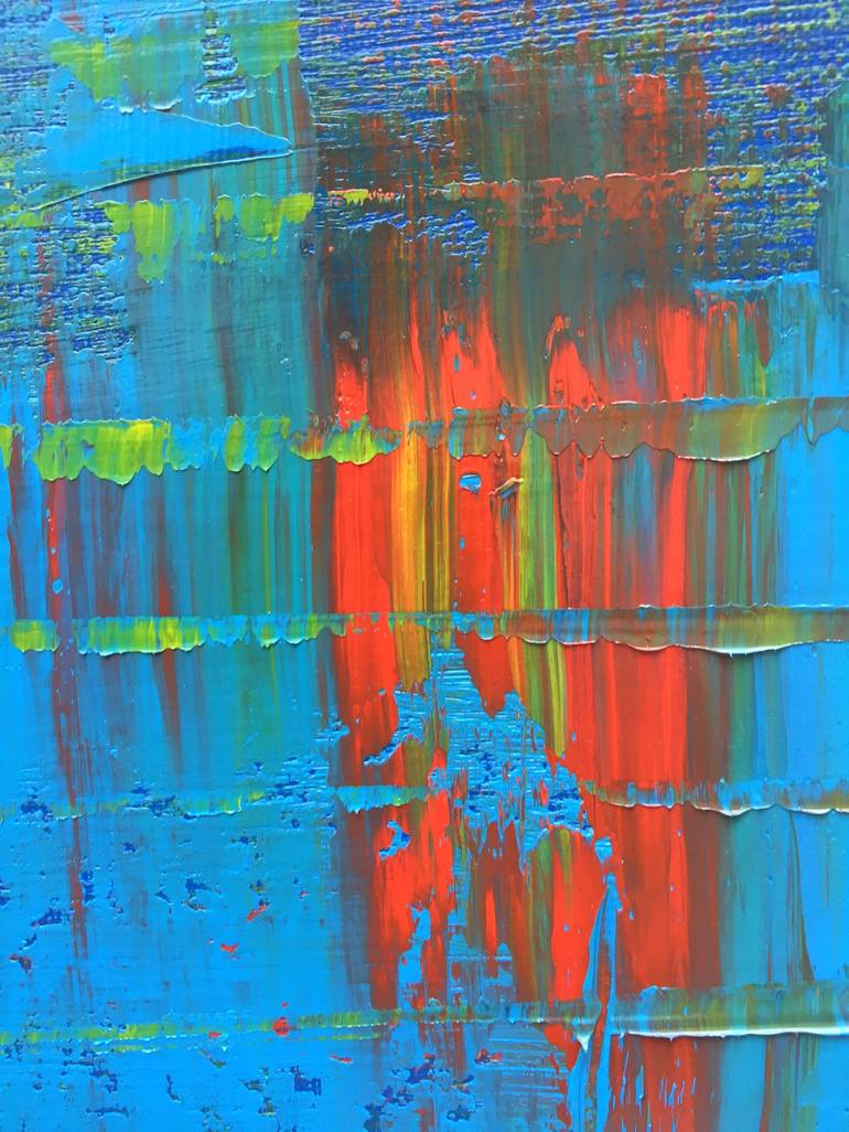 Original Abstract Painting by Sina Mostafawy