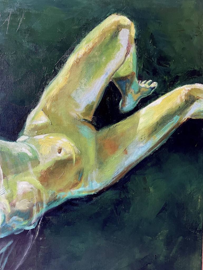 Original Nude Painting by Sina Mostafawy