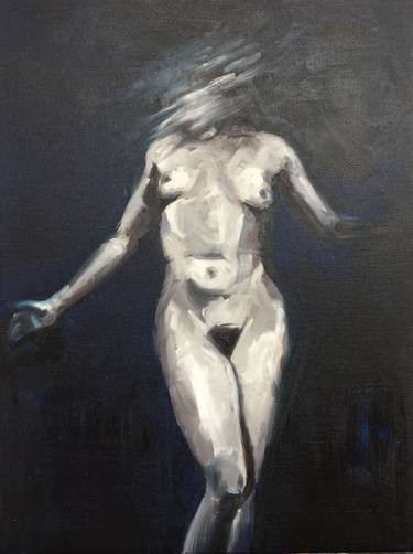 Print of Figurative Nude Paintings by Sina Mostafawy