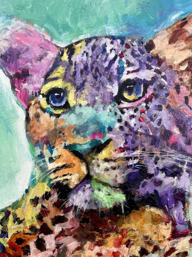 Original Expressionism Animal Painting by Nava Lundy