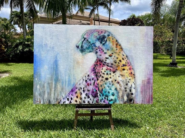 Original Pop Art Animal Painting by Nava Lundy