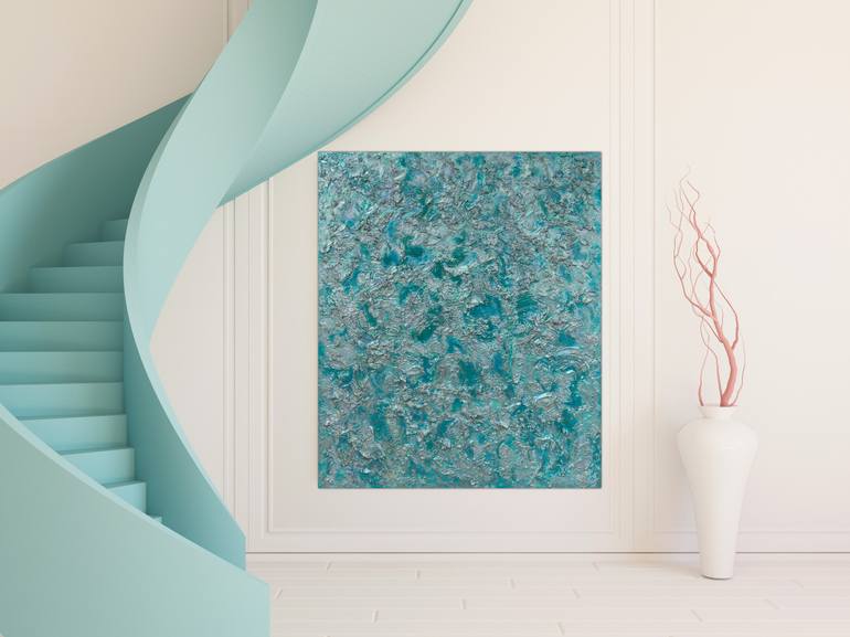 Original Abstract Expressionism Abstract Painting by Pamela Rys