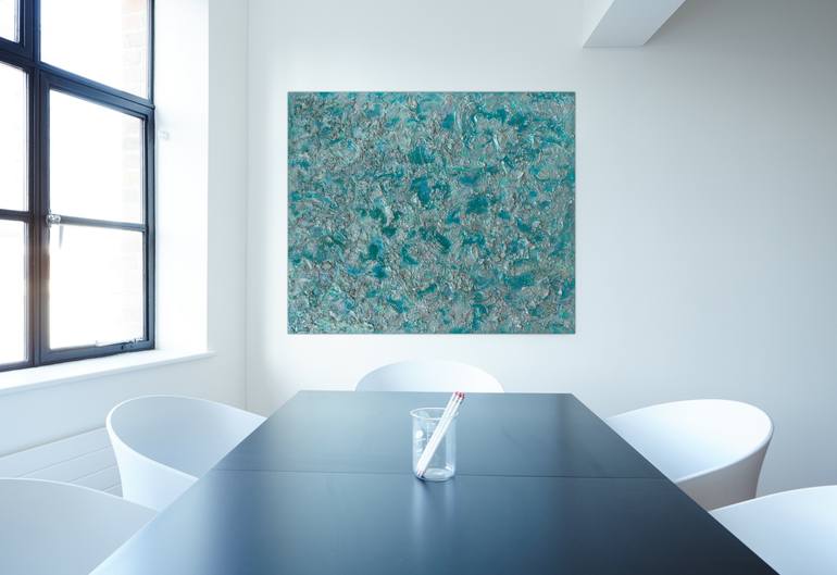 Original Abstract Expressionism Abstract Painting by Pamela Rys