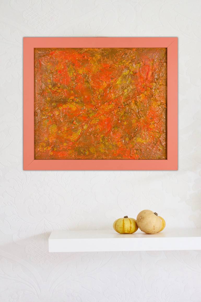 Original Abstract Expressionism Abstract Painting by Pamela Rys