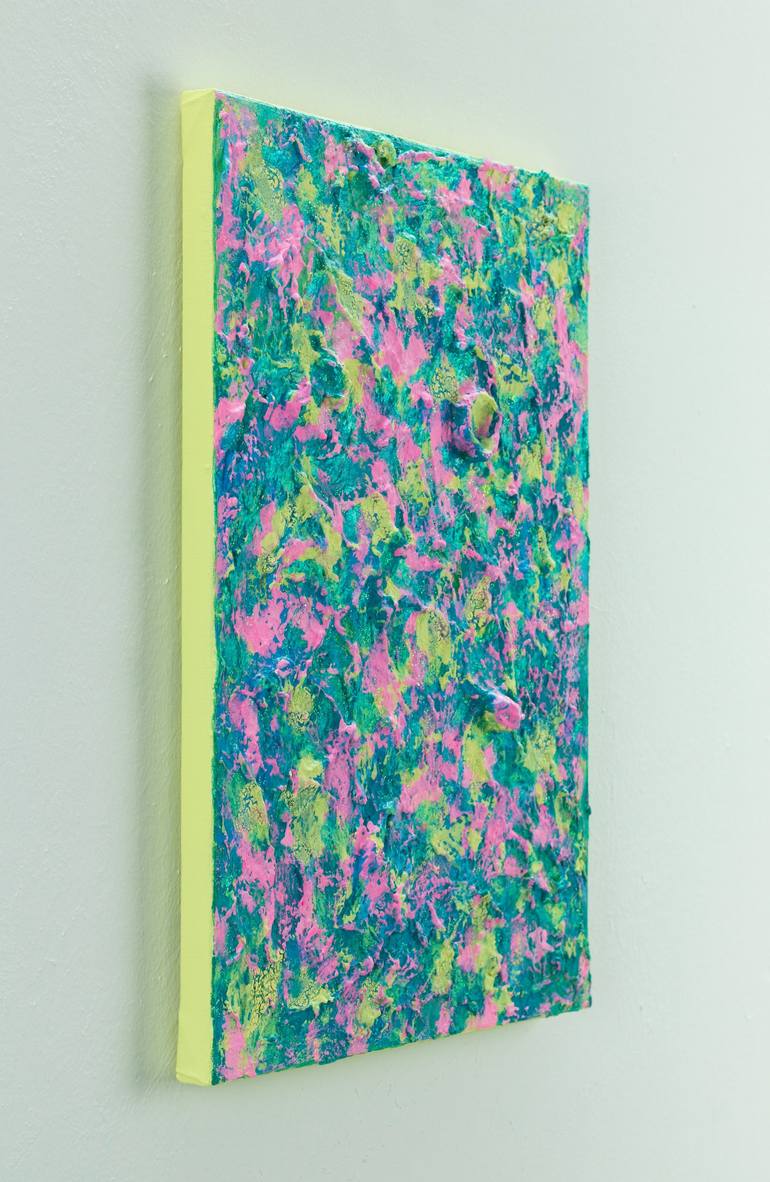 Original Abstract Expressionism Abstract Painting by Pamela Rys