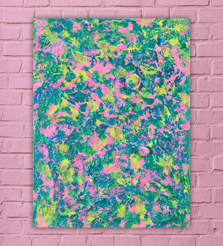 Original Abstract Expressionism Abstract Painting by Pamela Rys
