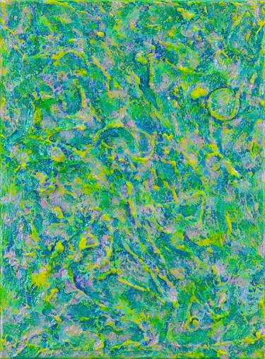Original Abstract Expressionism Abstract Painting by Pamela Rys