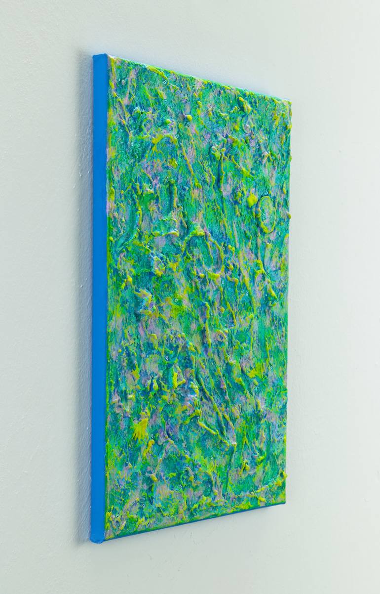 Original Abstract Expressionism Abstract Painting by Pamela Rys