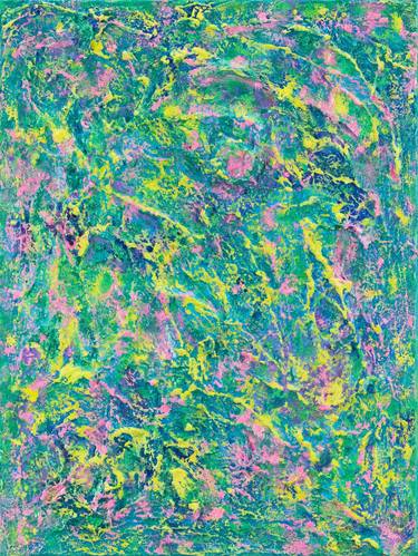 Original Abstract Expressionism Abstract Painting by Pamela Rys