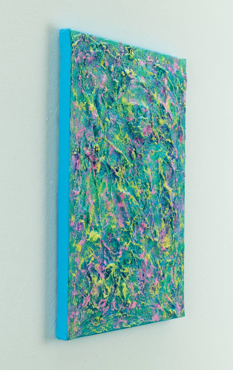 Original Abstract Expressionism Abstract Painting by Pamela Rys