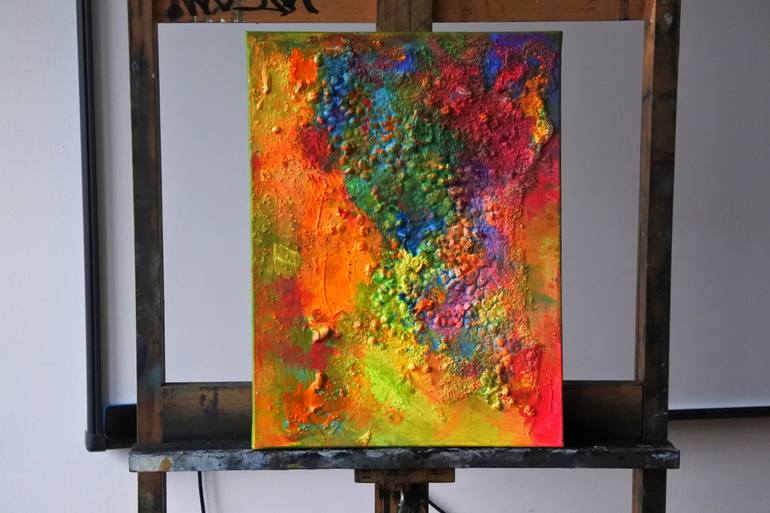 Original Abstract Painting by Pamela Rys