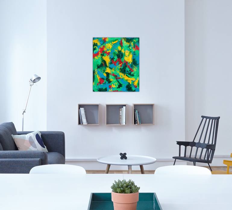 Original Abstract Painting by Pamela Rys