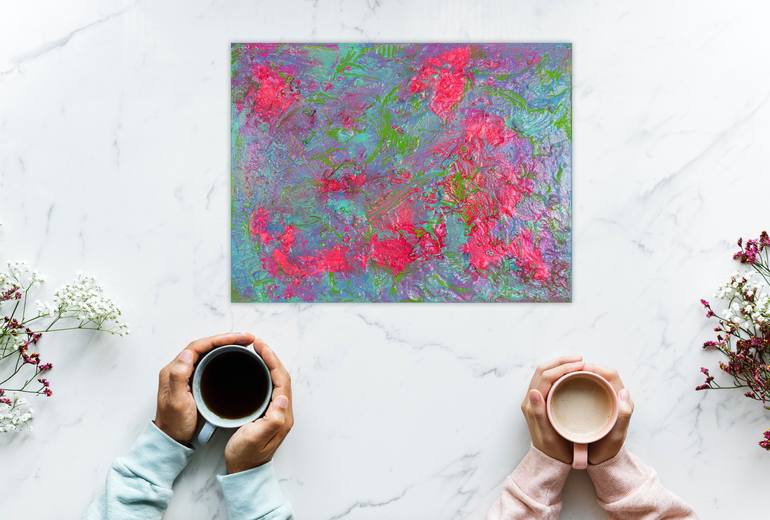 Original Abstract Painting by Pamela Rys