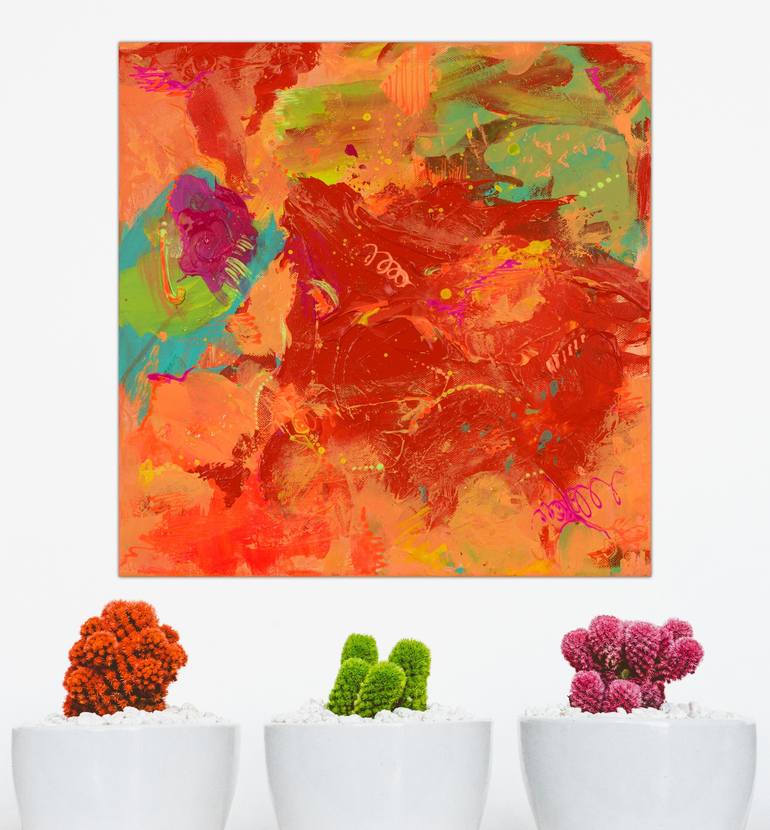 Original Abstract Painting by Pamela Rys