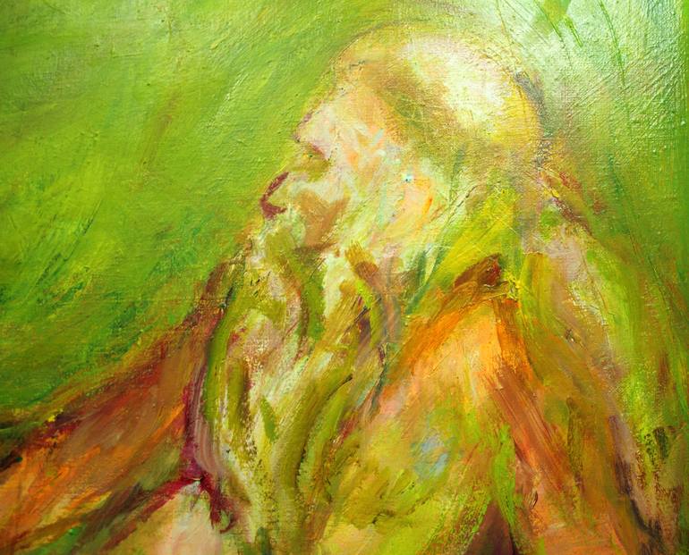 Original Figurative People Painting by Pamela Rys