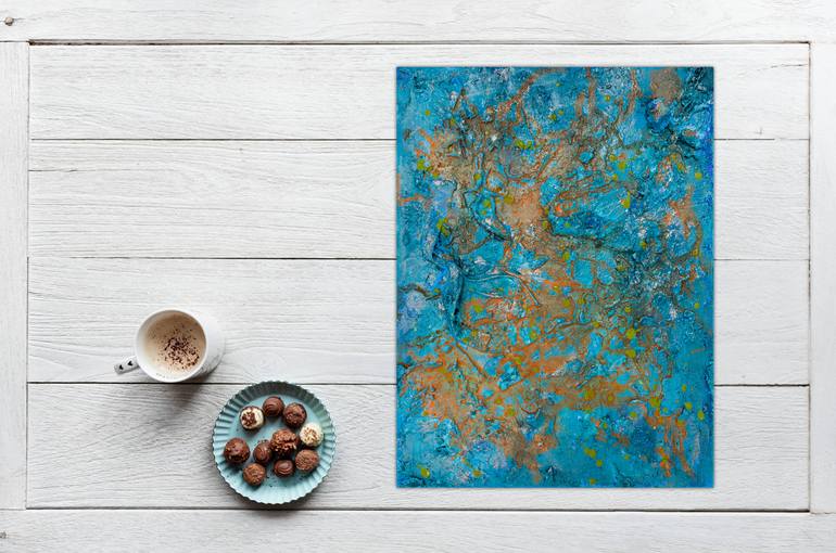 Original Abstract Painting by Pamela Rys