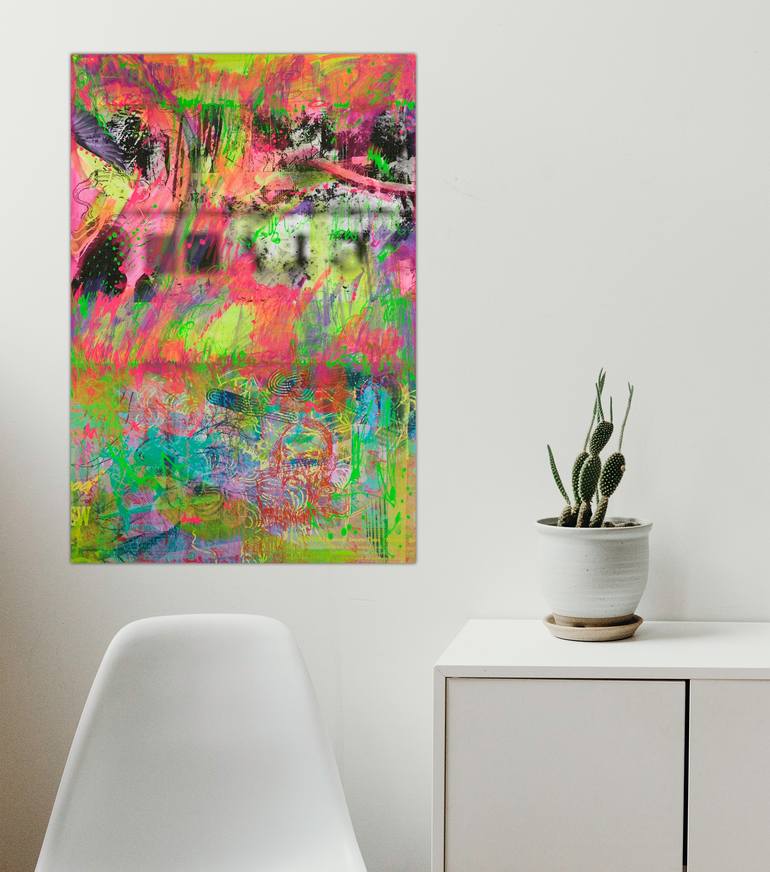 Original Abstract Painting by Pamela Rys