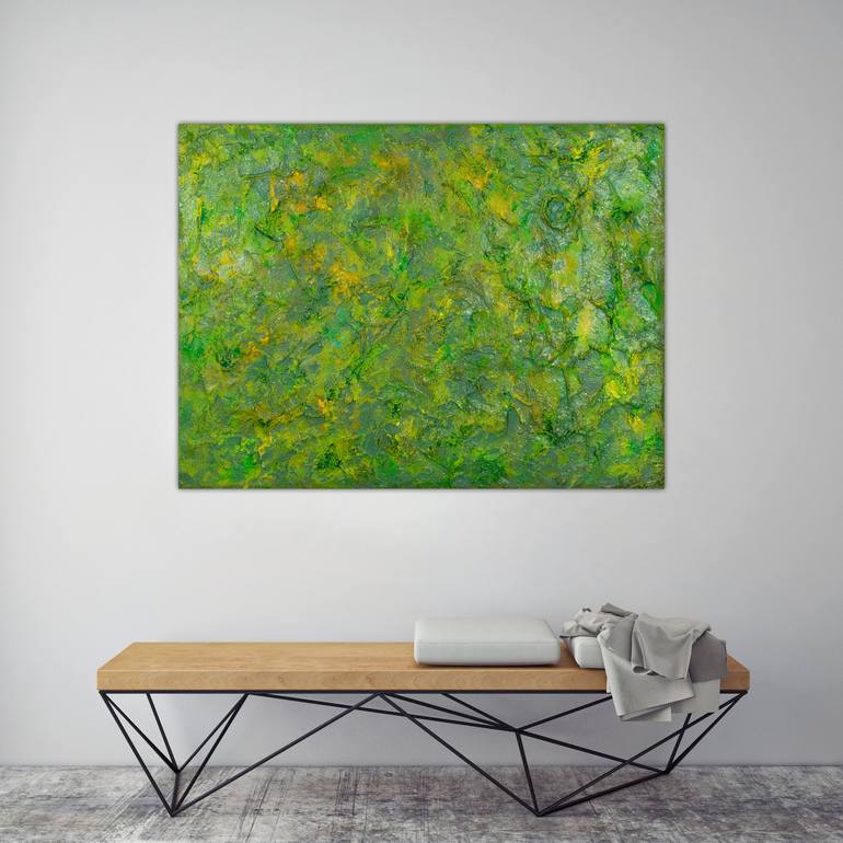 Original Abstract Expressionism Abstract Painting by Pamela Rys