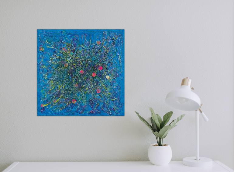 Original Abstract Painting by Pamela Rys