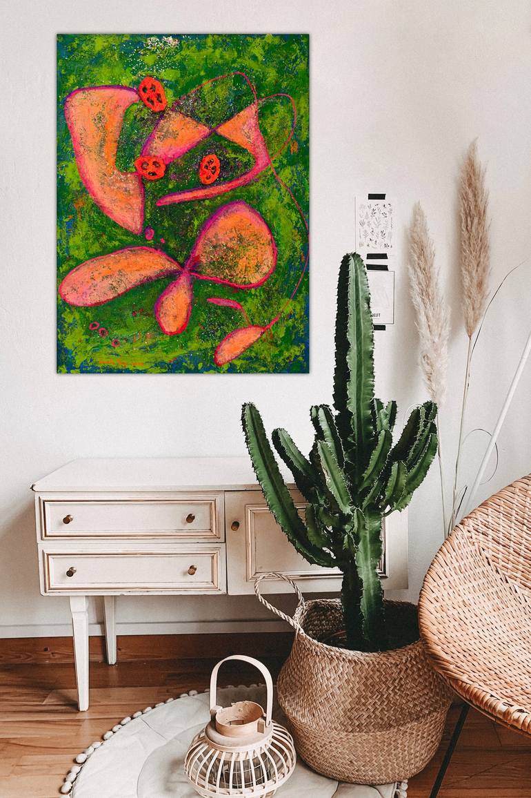 Original Abstract Painting by Pamela Rys