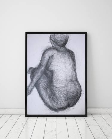 Original Nude Drawings by Pamela Rys