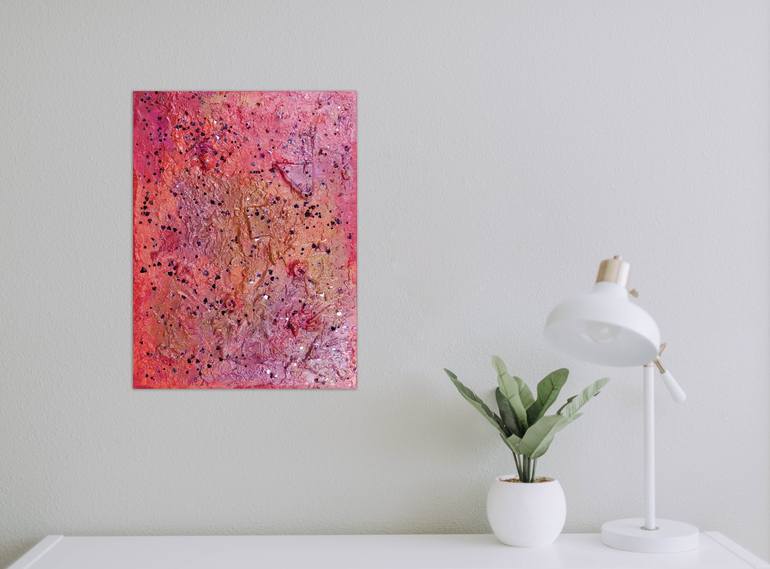 Original Abstract Expressionism Abstract Painting by Pamela Rys