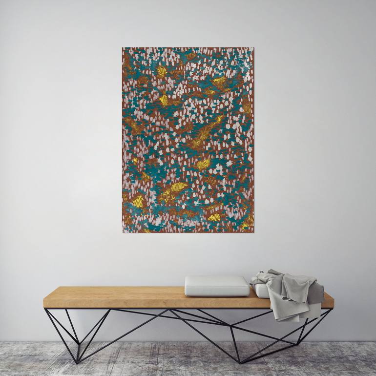 Original Abstract Painting by Pamela Rys