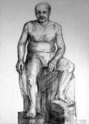 Original Figurative People Drawings by Pamela Rys