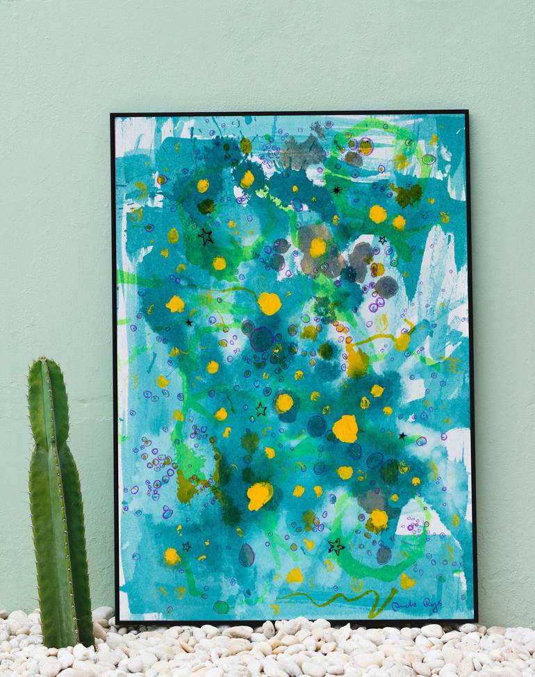 Original Abstract Painting by Pamela Rys