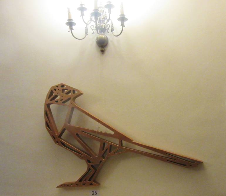 Original Art Deco Animal Sculpture by Claudio Javier Feldman Pincas