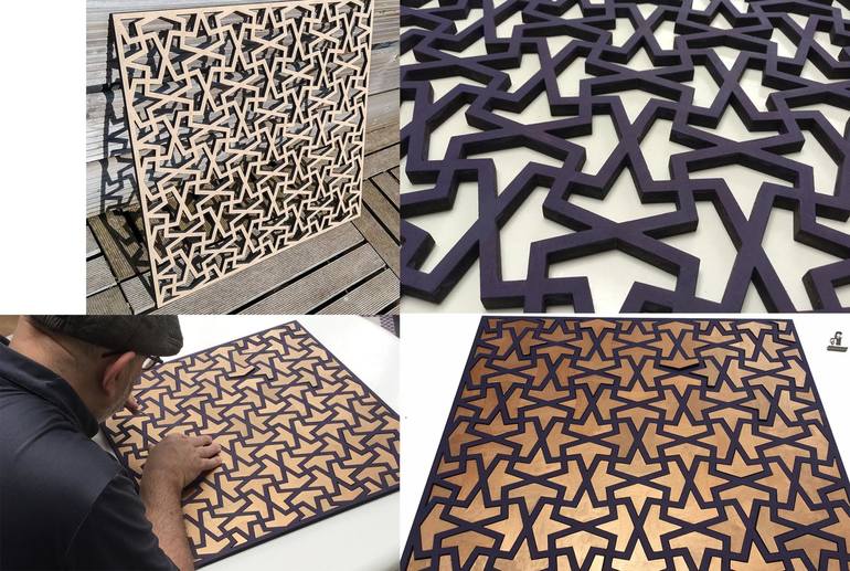 Original Modern Patterns Sculpture by Claudio Javier Feldman Pincas