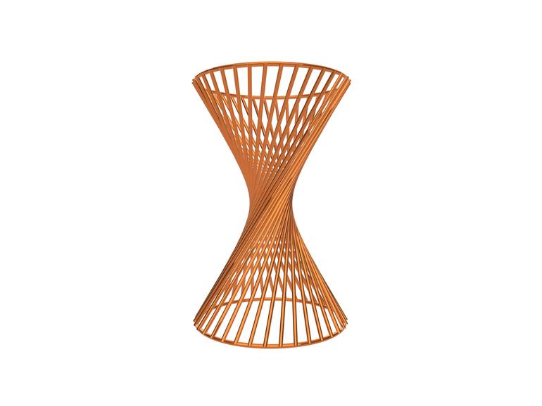 Original Art Deco Architecture Sculpture by Claudio Javier Feldman Pincas