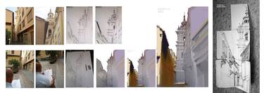 Original Architecture Drawings by Claudio Javier Feldman Pincas