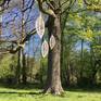 Hanging somelasercuts in the Botanic Parc