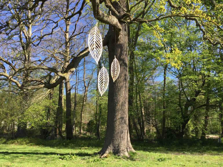 Original Figurative Floral Mixed Media by Claudio Javier Feldman Pincas