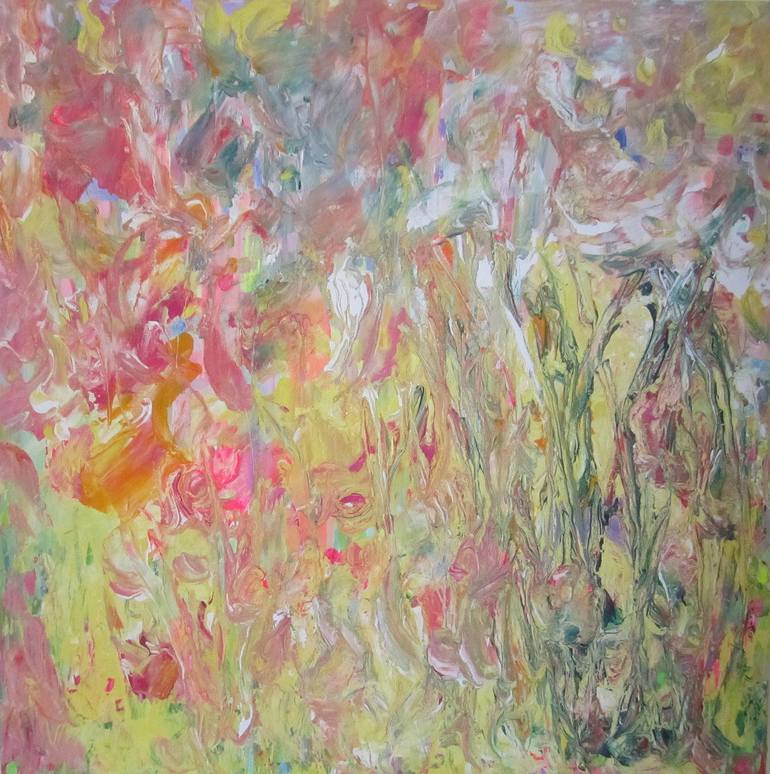 Original Abstract Expressionism Abstract Painting by Jenny Hare