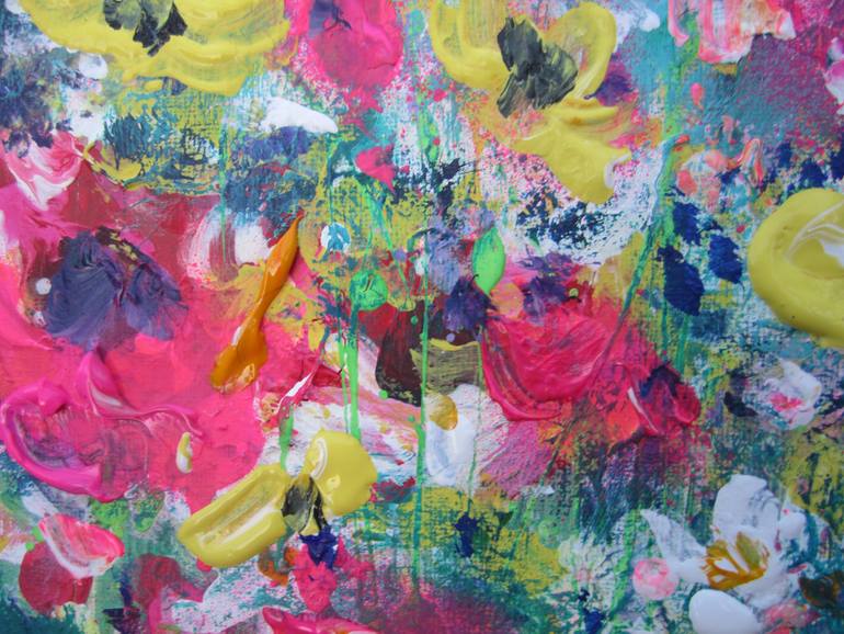 Original Impressionism Floral Painting by Jenny Hare