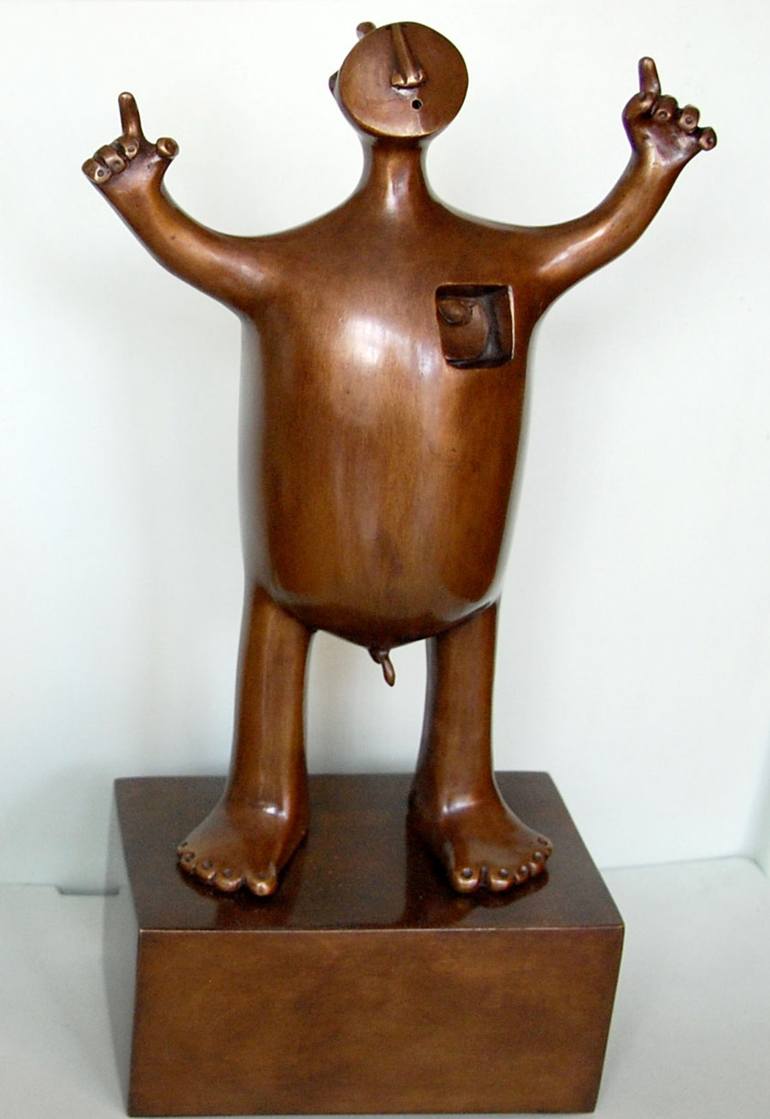 Original Men Sculpture by JUAN MARTINEZ PARENTE