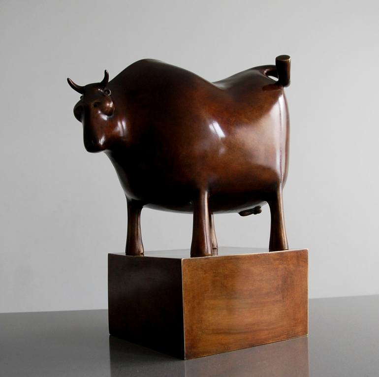 Original Figurative Animal Sculpture by Juan Martinez Parente