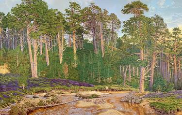 Original Figurative Landscape Paintings by Alexander Heaton