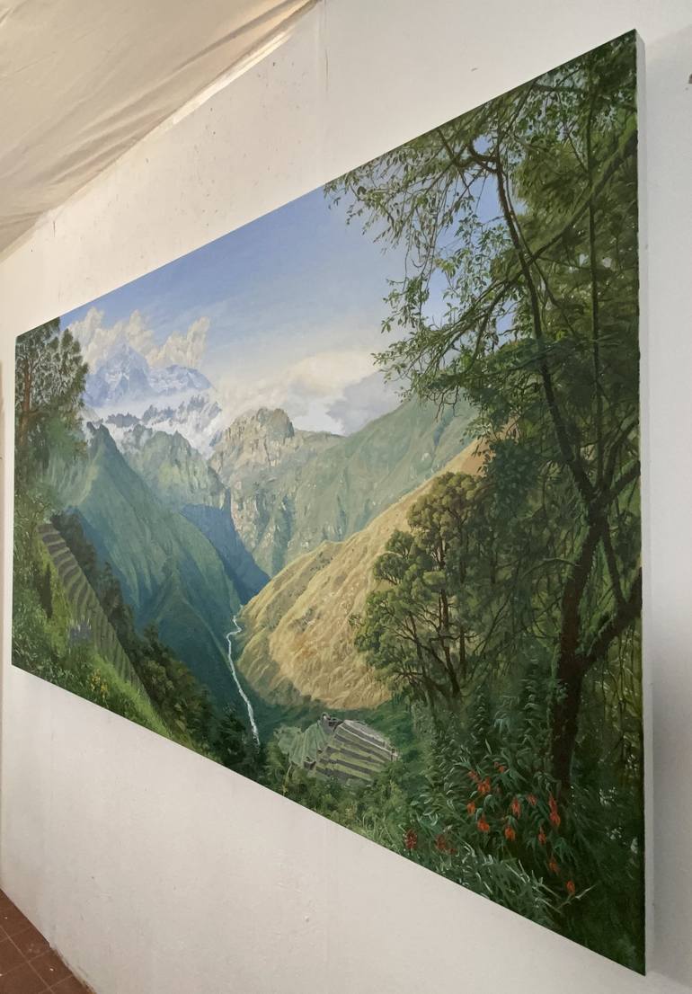 Original Figurative Landscape Painting by Alexander Heaton