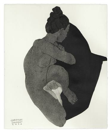 Saatchi Art Artist Christian Johnson; Drawings, “Untitled, (2020.01.013)” #art