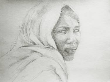 Print of Portraiture Portrait Drawings by Despoina Kosta