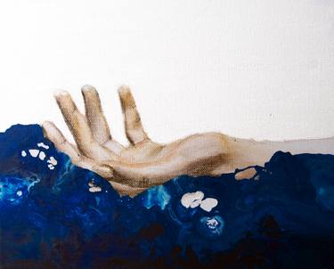 Print of Modern Water Paintings by Despoina Kosta