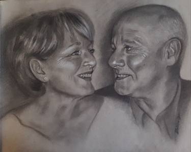 Original Portrait Drawing by Dalaina King-Orr