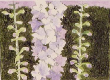 Original Impressionism Botanic Printmaking by JK Designs Inc